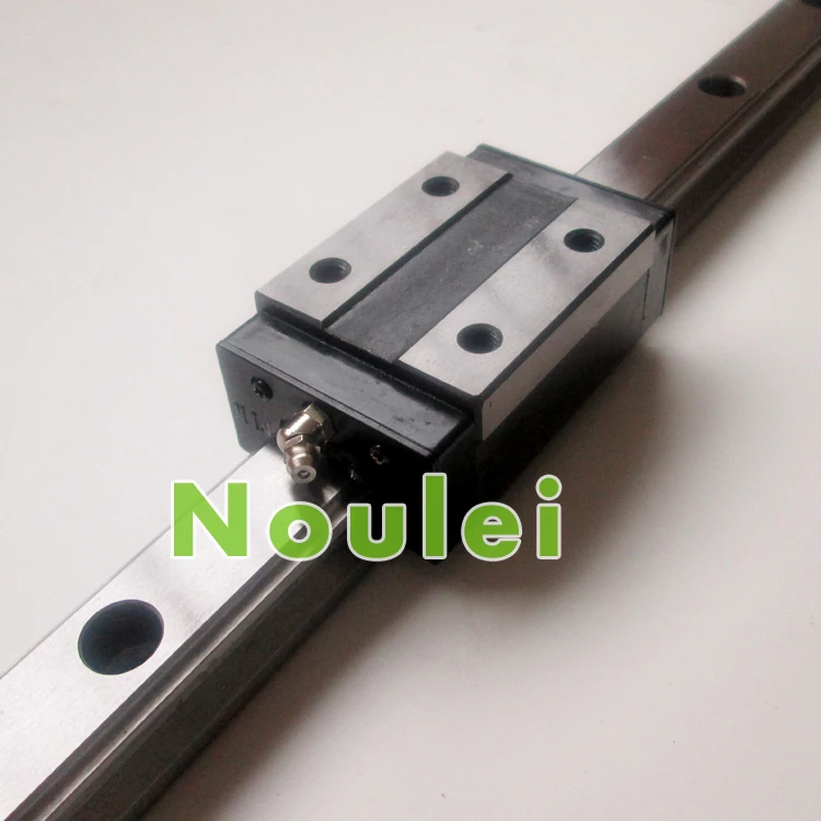 Noulei HGH25CA линейные направляющие блоки с 25 мм рельсами HG25 1500 для ЧПУ деталей набор