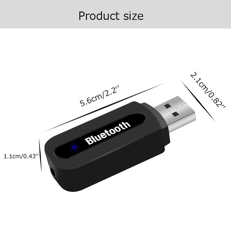 Адаптер для музыкального ресивера беспроводной USB Bluetooth стерео аудио адаптер iPhone