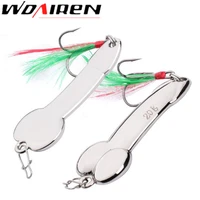 1pcs 5g fishing copper spoon dd metal lure pesca peche tackle carp isca goldsilver artificial fish ice lures leurre tackles