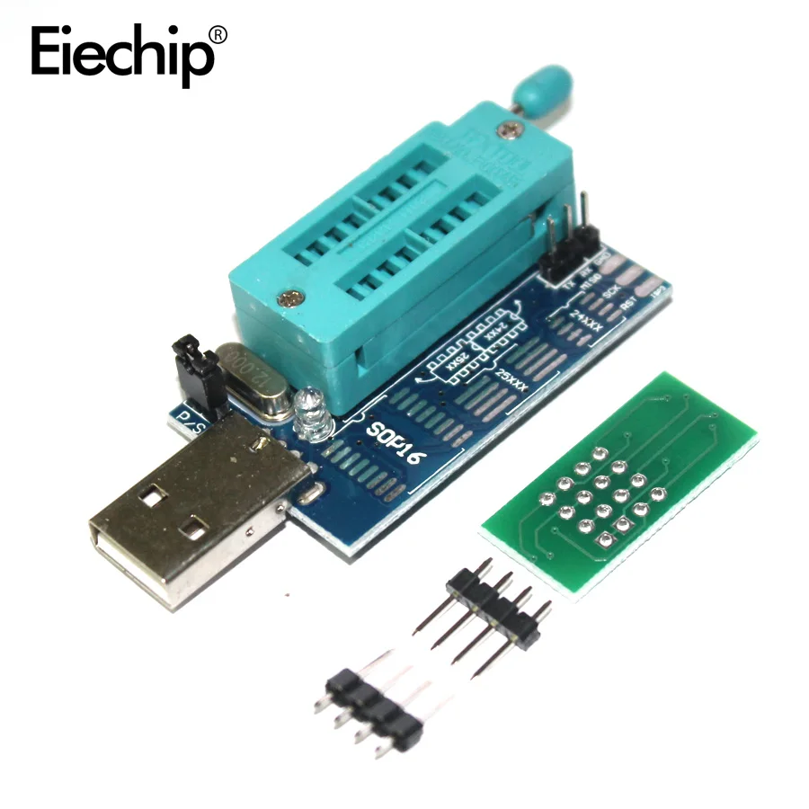Плата биоса MX25L6405 W25Q64 USB программист lcd горелка CH341A Progammer для 24 25 серии|usb board|bios