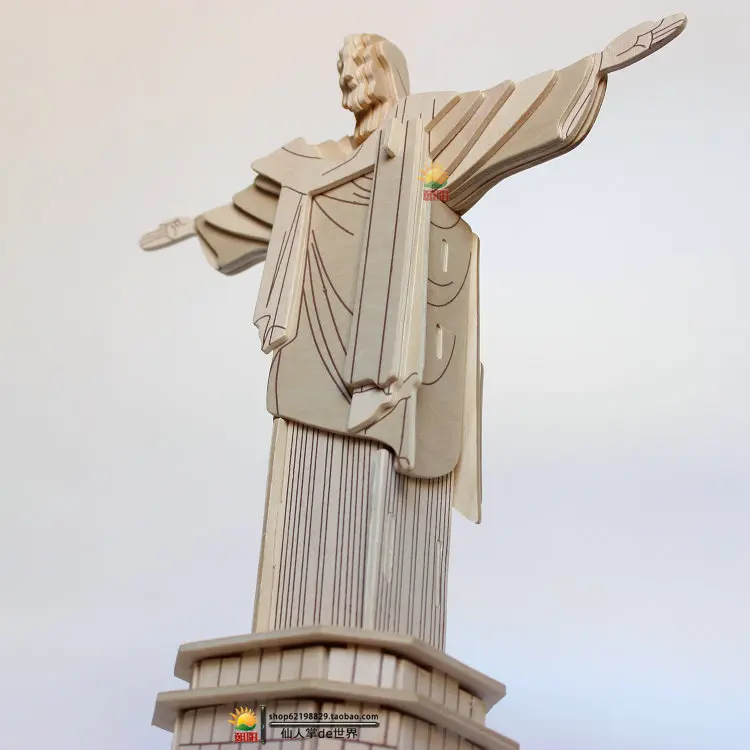 3D пазл Иисуса Христа деревянная игрушка модель пазлы сборные деревянные игрушки
