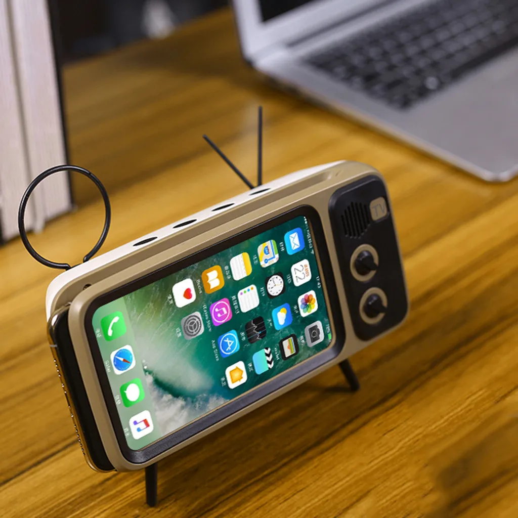 Беспроводная bluetooth-колонка с держателем мобильного телефона Портативная колонка