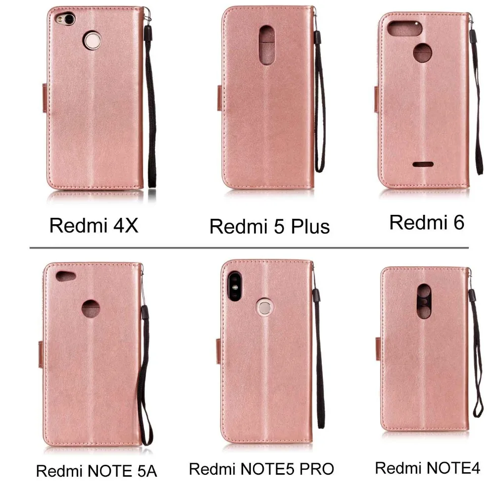 Кожаный флип-чехол для xiaomi Red mi 6 4X S2 4A 5 Plus Red mi Note 4 5A 5 Pro Чехол для xiaomi mi 8 6 6X mi x 2S чехол для телефона