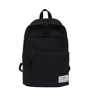 black XM8986 Модный нейлоновый женский рюкзак, школьные сумки для девочек-подростков, студенческий рюкзак в консервативном стиле, женский рюкзак, Mochilas Feminina - Цвет: black XM8986