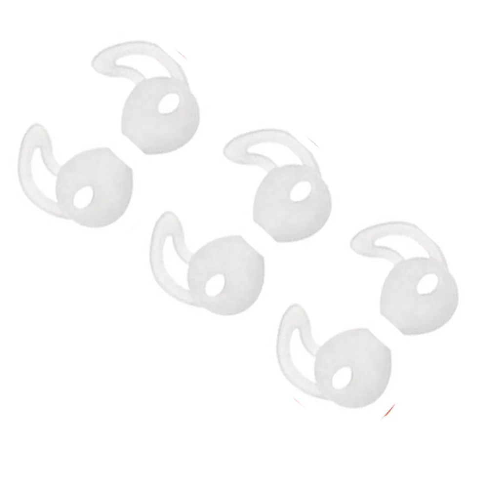 Силиконовые насадки для наушников POYATU чехол с крючком AirPods Apple EarPods силиконовые