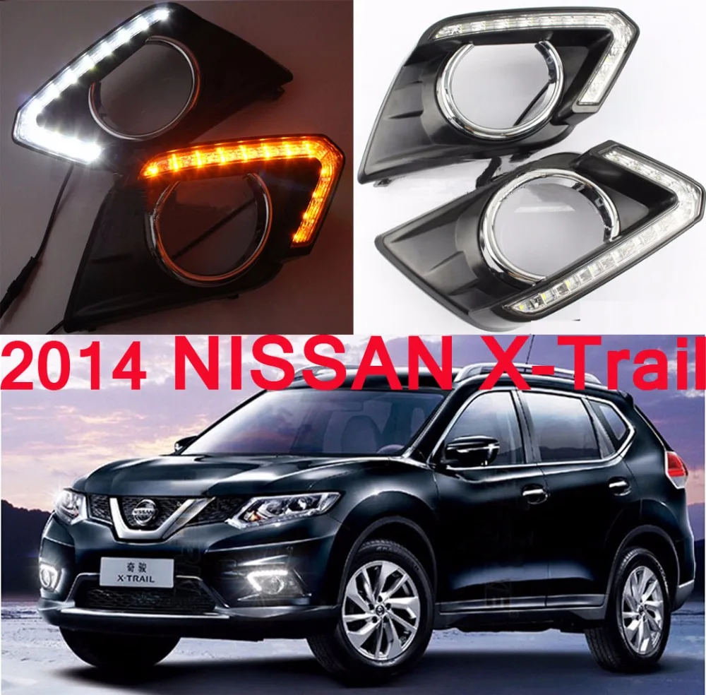Дневсветильник X Trail 2014 ~ 2016 Qashqai Бесплатная доставка светодиодный