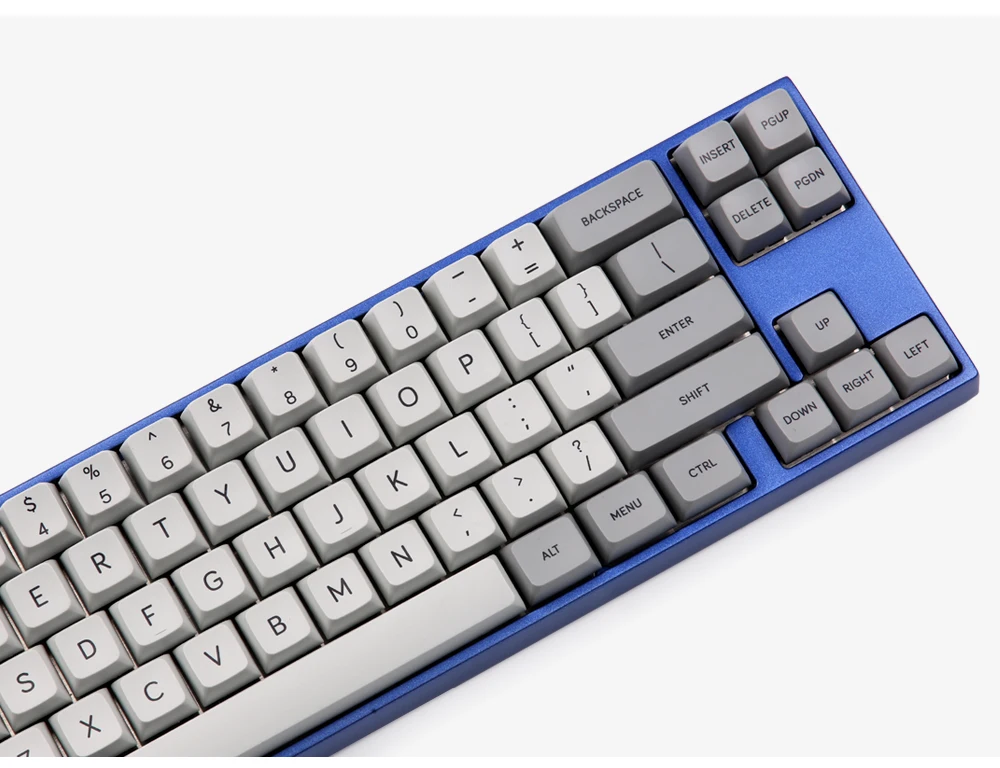 Большой Bone MDA профиль колпачки полный набор Dye-sub ключи в комплекте база Numpad CMYW набор и модификаторы для cherry mx механическая клавиатура