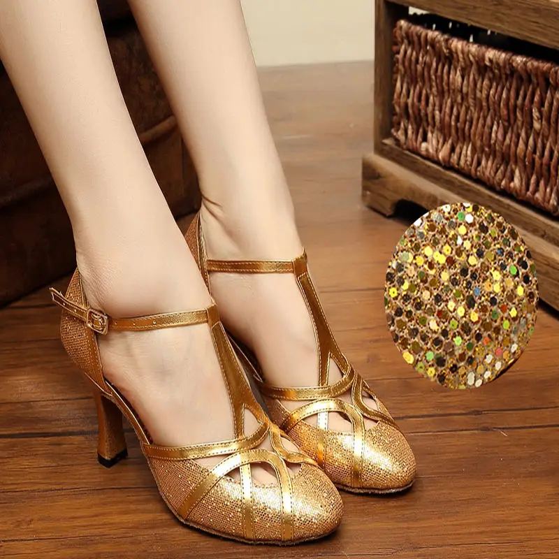Кроссовки женские атласные с закрытым носком 8 см|modern shoes|ballroom latin dance shoeslatin shoes |