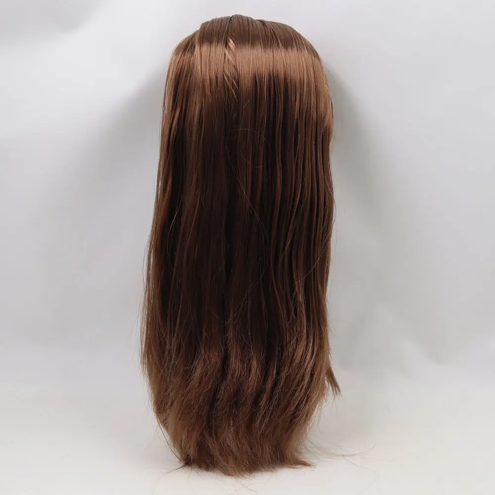Кукла Blyth BL9158 темная кожа дикая коричневая мягкая длинные прямые волосы 1/6 новое