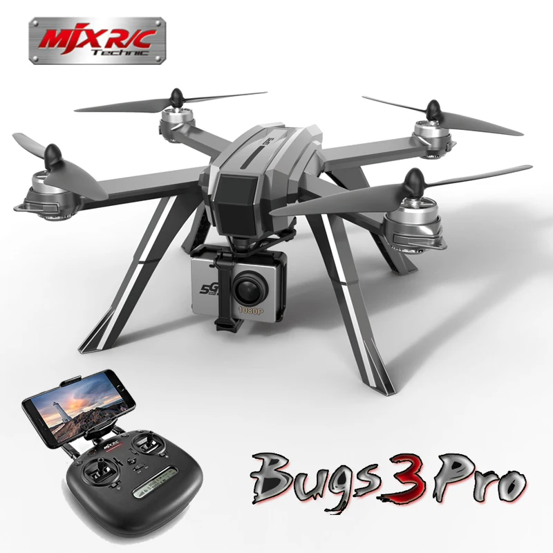 MJX B3PRO 5G WiFi 1080 P камера бесщеточный дроны слежения за мной GPS Квадрокоптер + C6000