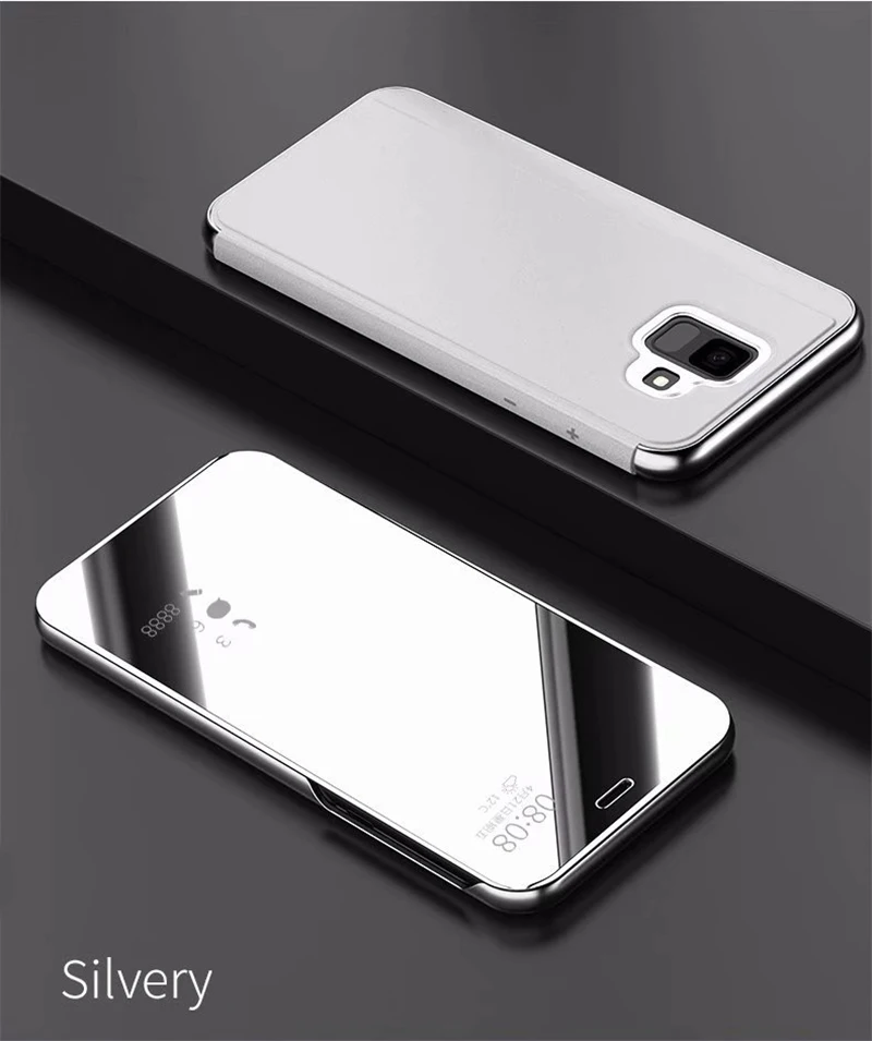 Зеркальный флип-чехол для samsung Galaxy S10 S9 S8 Lite J2 J3 J4 J5 J6 J7 Duo Pro Plus Prime Core Smart Clear View