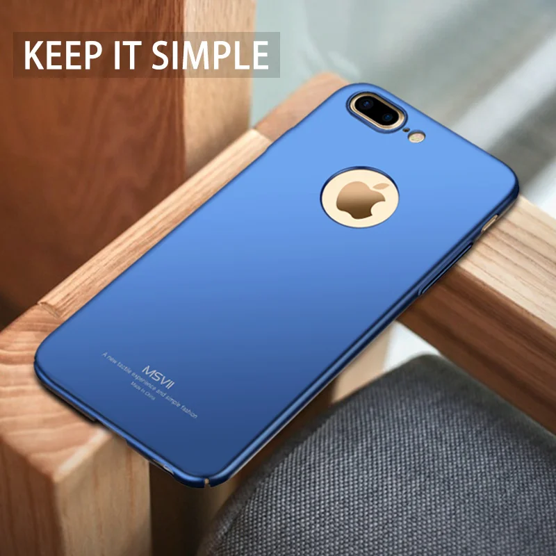 Msvii Case For iPhone 7 Plus Cover Ultra Thin Hard PC Back Apple iPhone7 7Plus Full Protectro Phone Coque Shell |