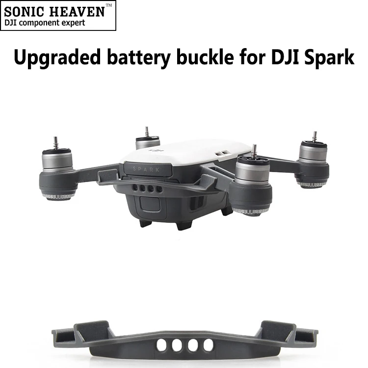 Держатель с пряжкой для аккумулятора DJI Spark противоскользящий чехол на ремешке 3D
