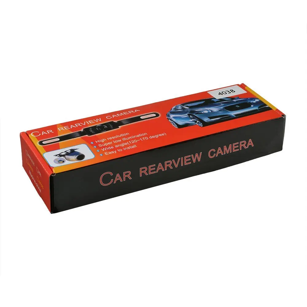 Универсальный камера Заднего Вида Помощи При Парковке Камера с 2 шт. свет для