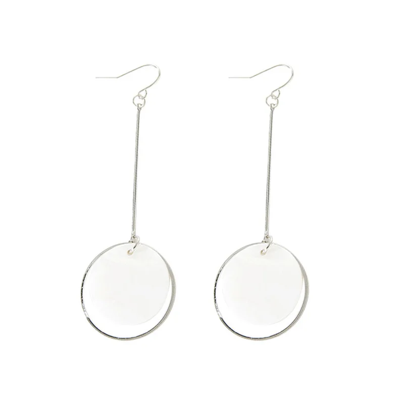 

New Product Launch Retro 2020 Fashion New Earrings Simple Wild Shell Long Ladies Earrings Gift Sales Wholesale Hot Sale Earrings