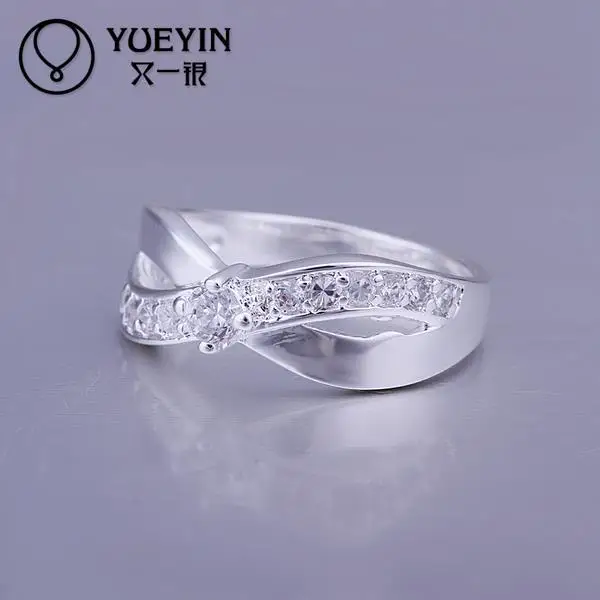 R162 Silver plated new design finger ring for lady Factory price wholesale|ring resin|ring cabochonring beautiful |