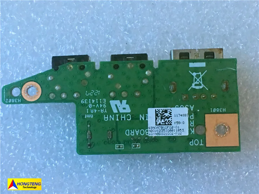 Оригинальная USB аудио плата ввода вывода для ASUS K55VM K55VD X55A 100% TESED OK|Компьютерные