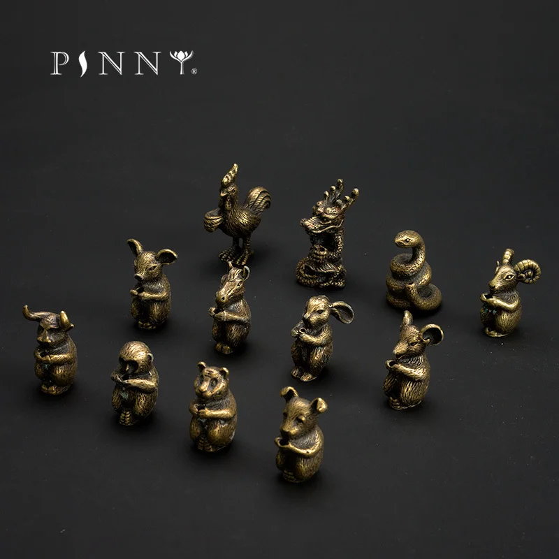 Держатель для благовоний PINNY металлический китайский Зодиак Мини 12 животных