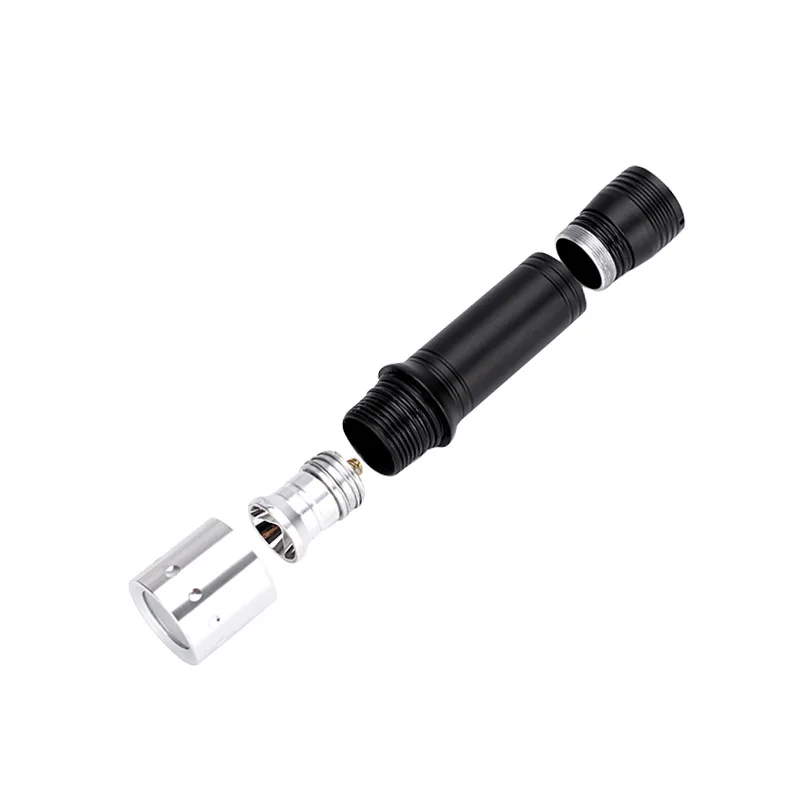 Underwater Lighting 5 modes Outdoor 800LM 18650 battery or 3*AAA Aluminum Alloy LED Diving Flashlight Drop Shipping | Лампы и