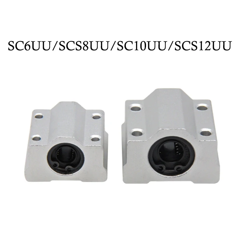 Линейный шарикоподшипник XYZ настольный ЧПУ маршрутизатор SC6UU/SCS8UU/SC10UU/SCS12UU