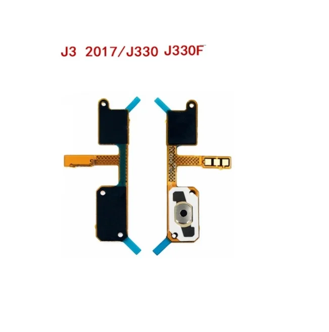 50 шт./лот для Samsung Galaxy J3 2017 J330 J330F Кнопка возврата света меню клавиатуры гибкий