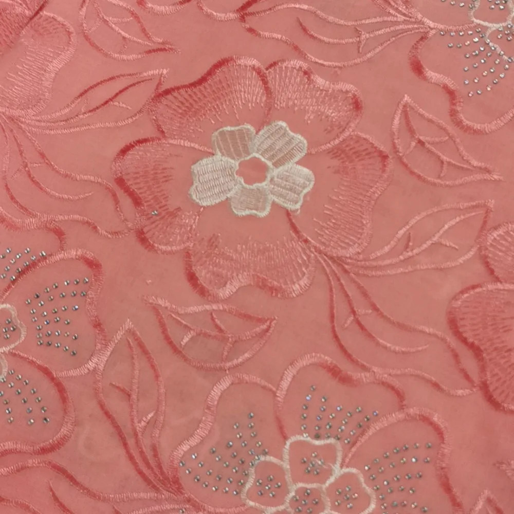 African Cotton Swiss Voile Lace Fabric High-grade fabrics Swiss Voile Lace In Switzerland For Wedding Party Dress