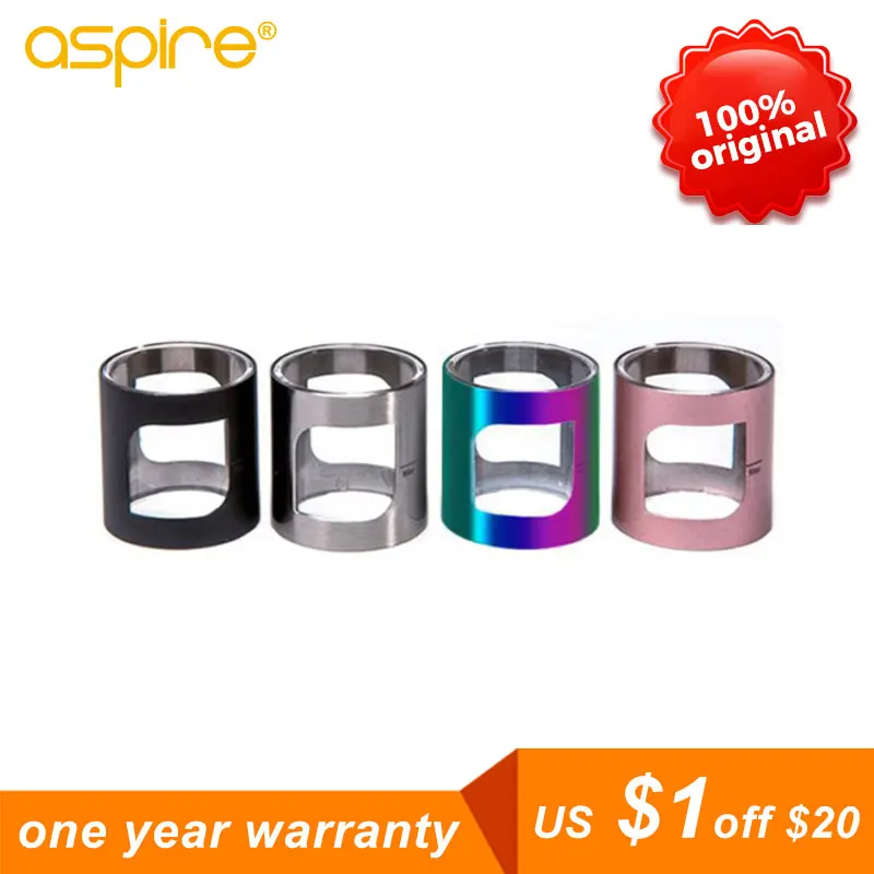 Aspire PockeX vape kit стеклянная трубка Pyrex 2 мл карманная сменная с металлическим