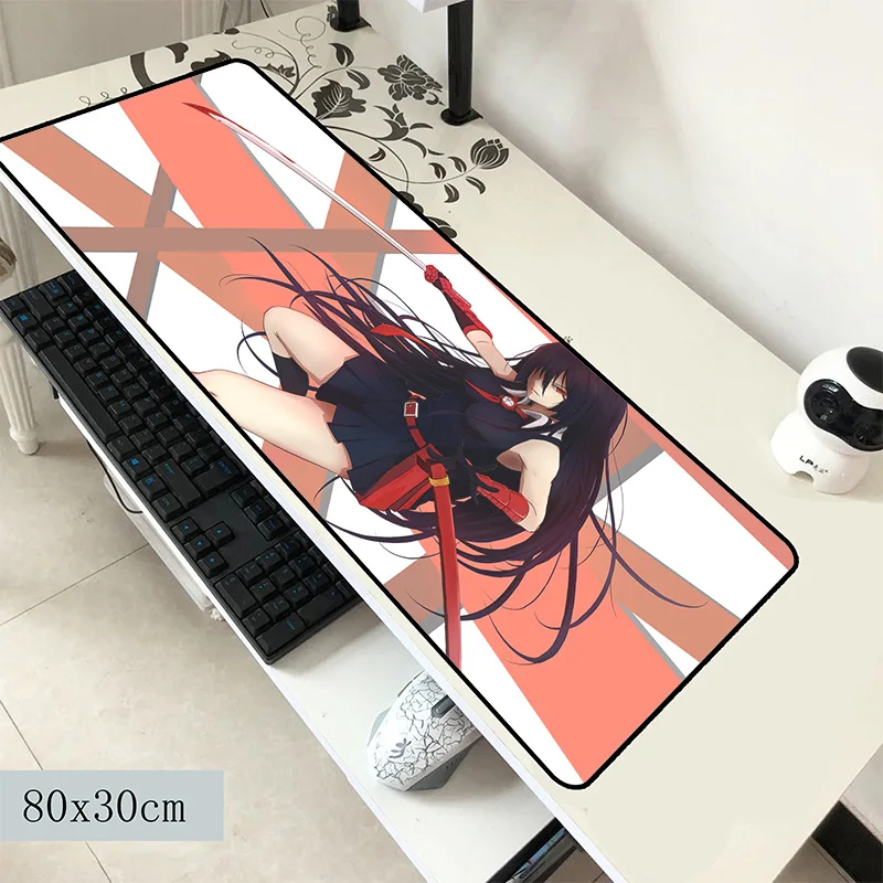 

akame ga kill pad mouse gadget computer gamer mouse pad 800x300x3mm padmouse laptop mousepad ergonomic gadget office desk mats