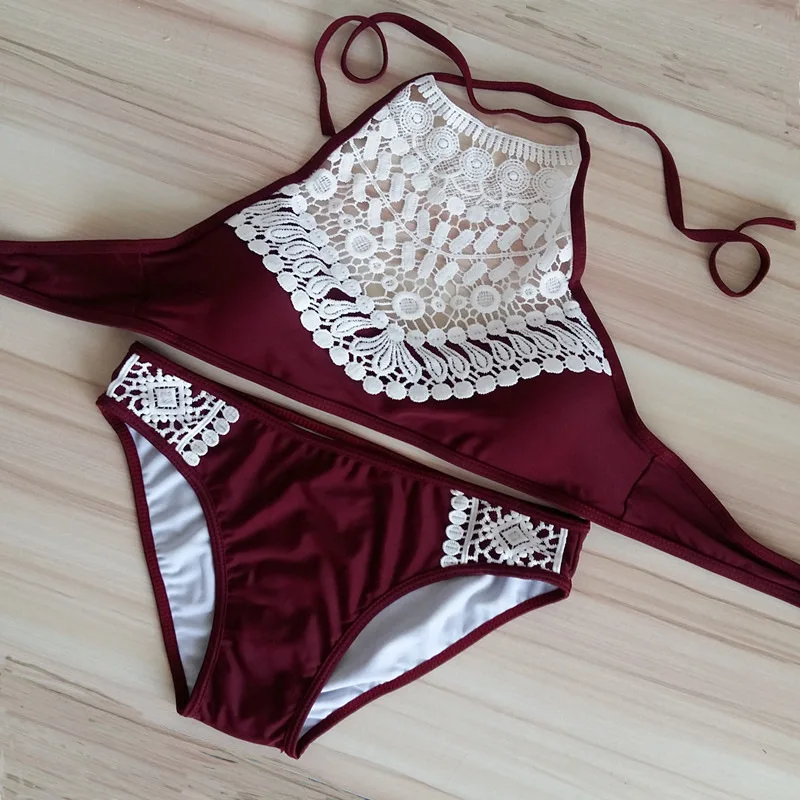 2017 Горячая Распродажа черный пуш-ап с высоким горлом кружево вязанное крючком