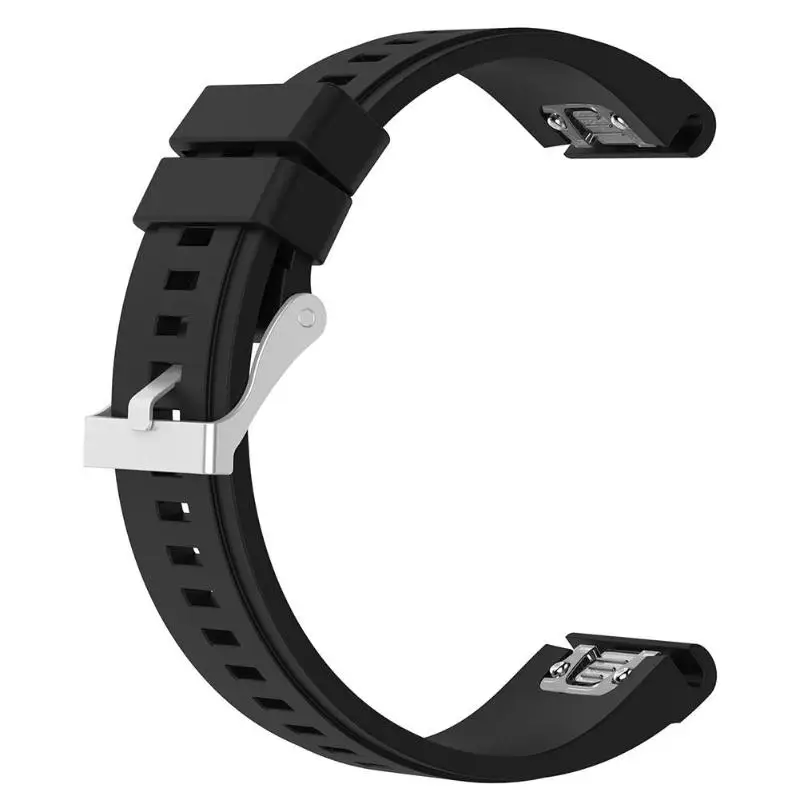 Ремешок силиконовый для наручных часов быстросъемный браслет смарт Garmin спуск Mk1
