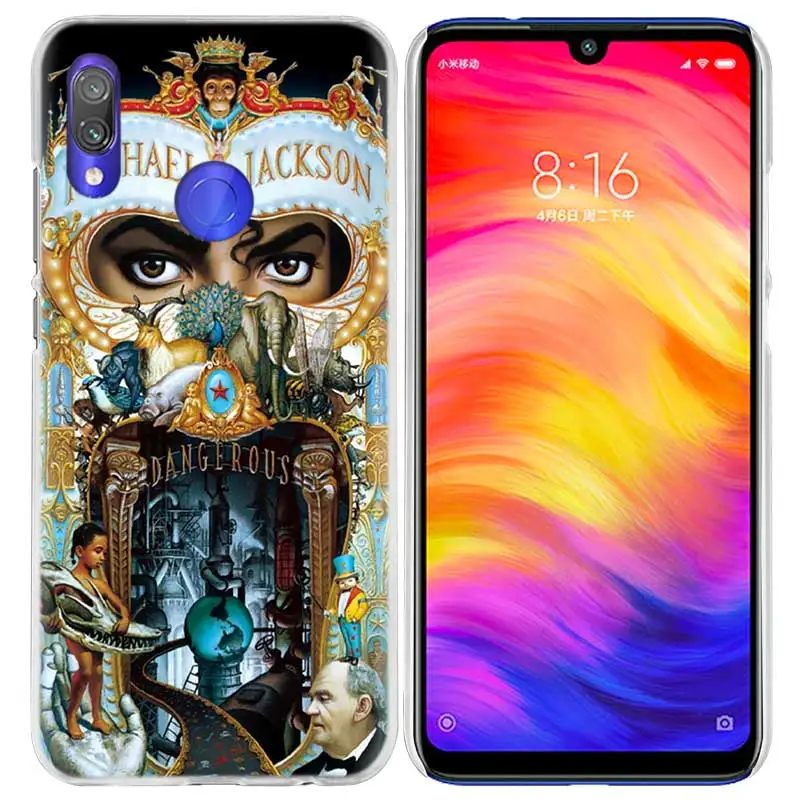 Жесткий чехол для телефона mi chael Jackson Dance для Xiao mi Red mi Go Note 7 6 6A Pro S2 5 5A 4X mi A1 A2 9 mi x 3 5G 8 lite Play F1