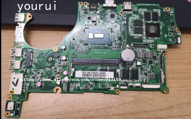 

Yourui для материнская плата NBVAM11003 NB.VAM11.003 для Acer P466-M P466-MG DA0Z8CMB8D0 DDR3 с i7 Процессор полностью протестирована