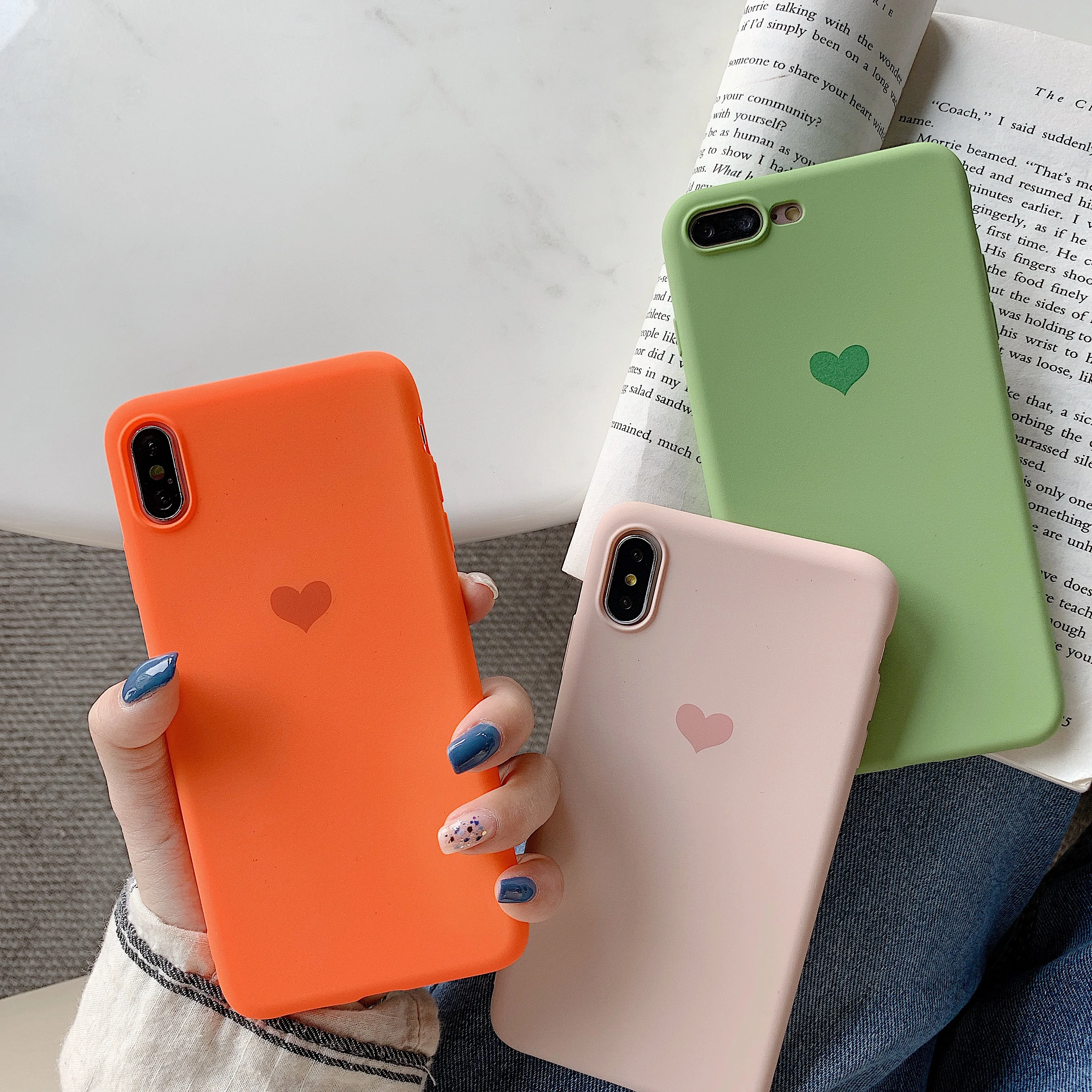 Чехол с рисунком сердца для OnePlus 5 / One Plus 3 Coque Fundas 7 Pro 6 6T 5T чехол | Мобильные телефоны