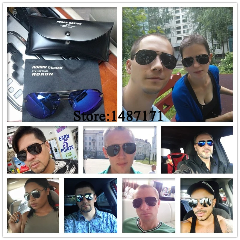 Бренд Aoron оригинальные поляризованные Солнцезащитные очки для женщин Для мужчин
