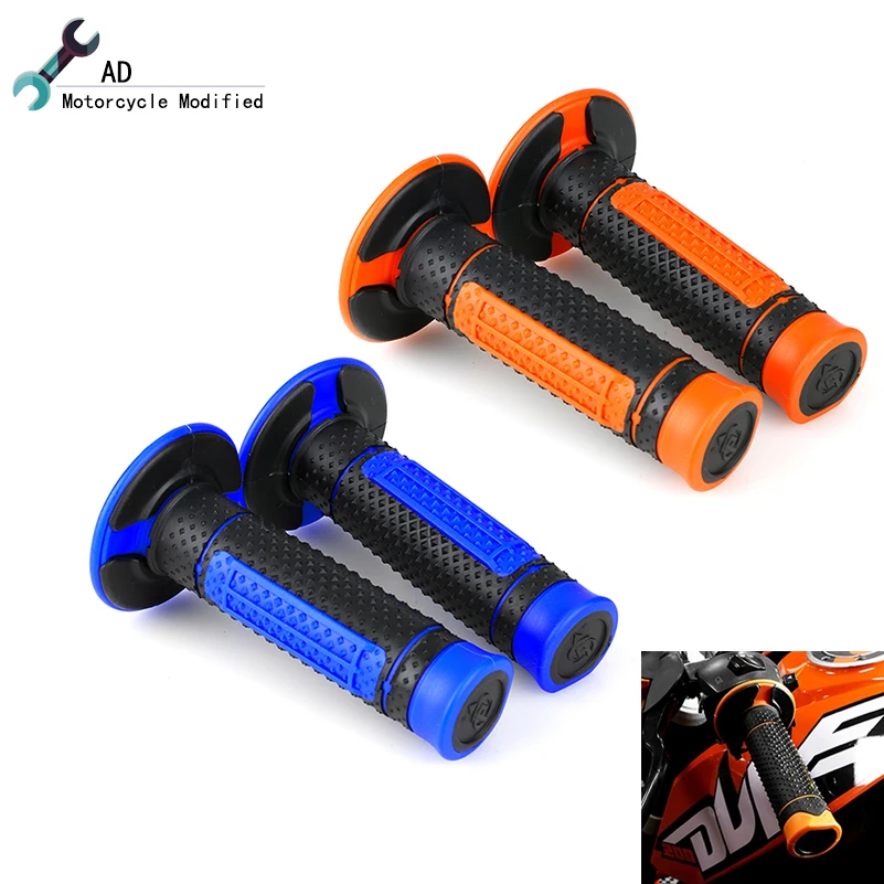 Для KTM Duke 125 200 250 390 EXCF SX SXF XC XCF XCW резиновая штыри рукоятка 7/8 &quot22 мм Аксессуары для