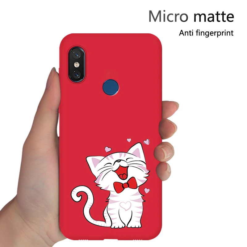 Мультяшный чехол EiiMoo для телефона Xiaomi Pocophone F1 Mi 6 6X A2 силиконовый мягкий XiaoMi 8 SE Lite