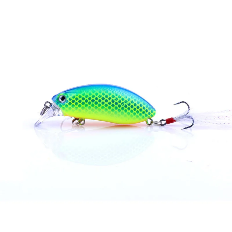 6 см 9 г Topwater рыболовные приманки Crankbait artificiais para Рыбалка свимбейт воблеры # крючки