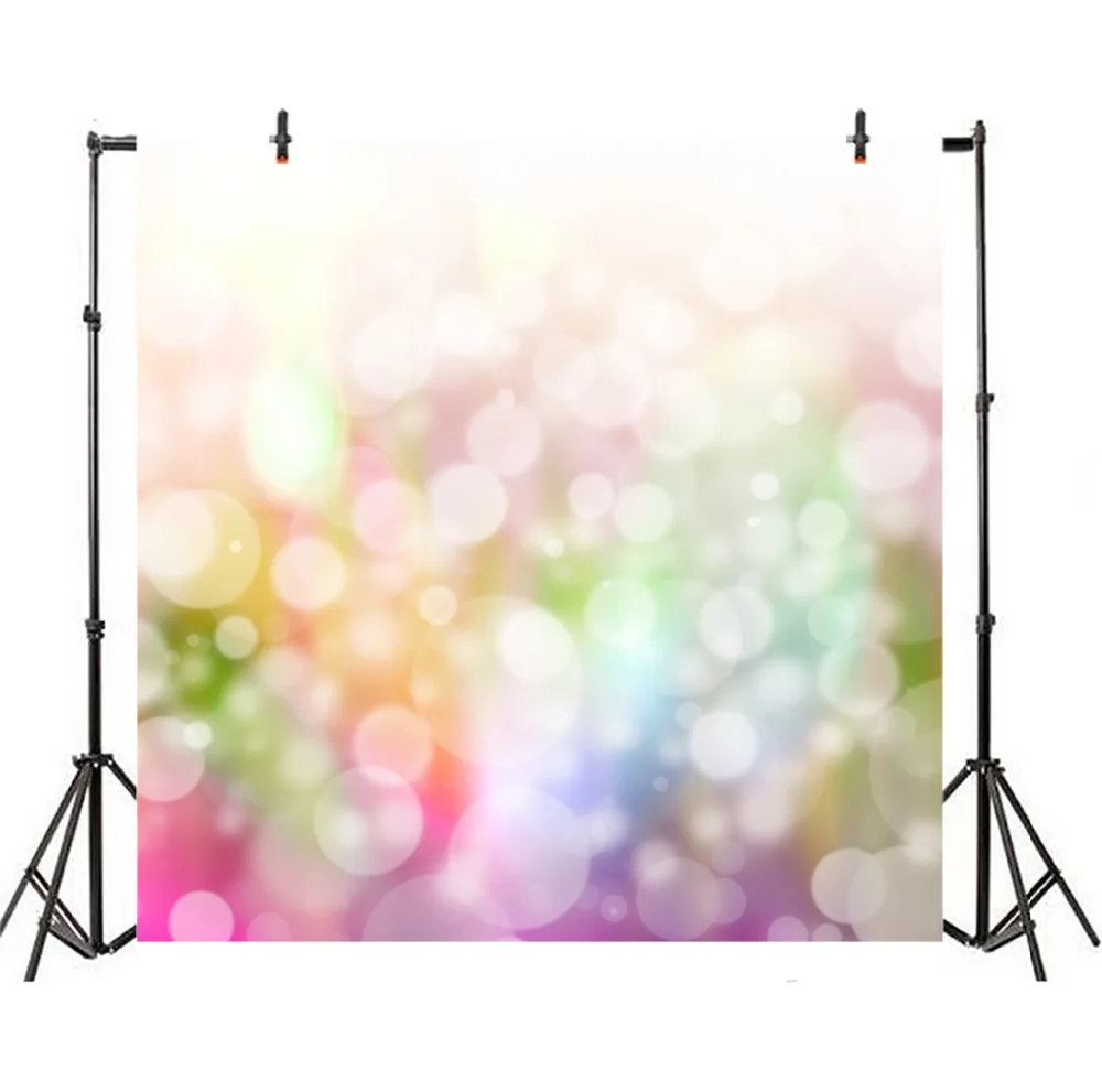 Laeacco Dreamy Polka Dots Light Bokeh Love Party Decor Baby Child Portrait Photographic Backgrounds Photo Backdrops Studio | Электроника