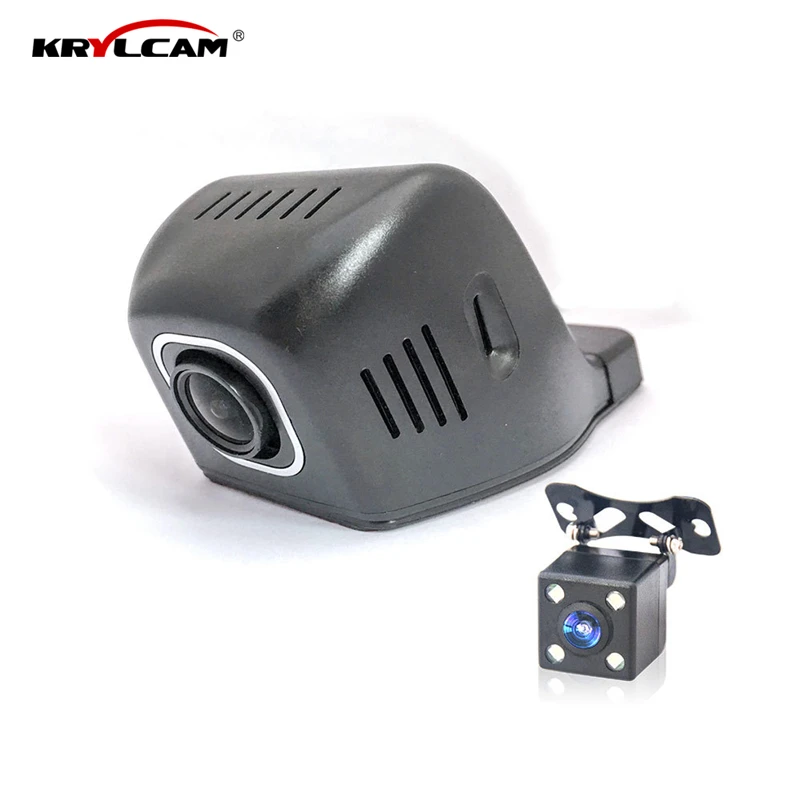 Krylcam Car DVR DVRs Registrator Dash Camera Cam Camcorder 1080P Night Vision 24 Hours Parking Monitor NTK 96658 IMX323 WiFi | Автомобили