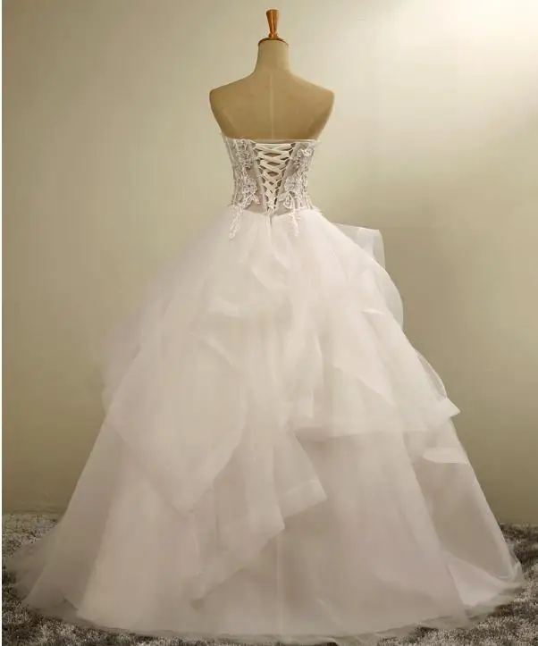 BANVASAC новые элегантные свадебные платья без бретелек с вышивкой атласные