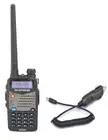 Новинка Baofeng UV5RA 5R PLUS двухсторонняя радиосвязь 136-174400-520 МГц + автомобильный зарядный кабель