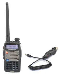 Новинка Baofeng UV5RA 5R PLUS двухсторонняя радиосвязь 136-174400-520 МГц + автомобильный зарядный кабель