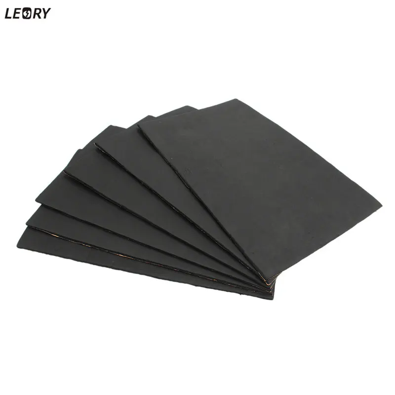 LEORY/оптовая продажа 6 листов 30x50 см автомобильная колонка звукоизоляция изоляция