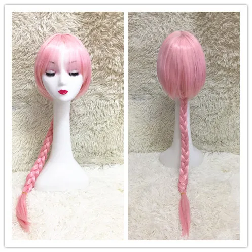 2019 Coshome Fate Apocrypha Astolfo Косплей костюмы розовый парик женская фиолетовая куртка