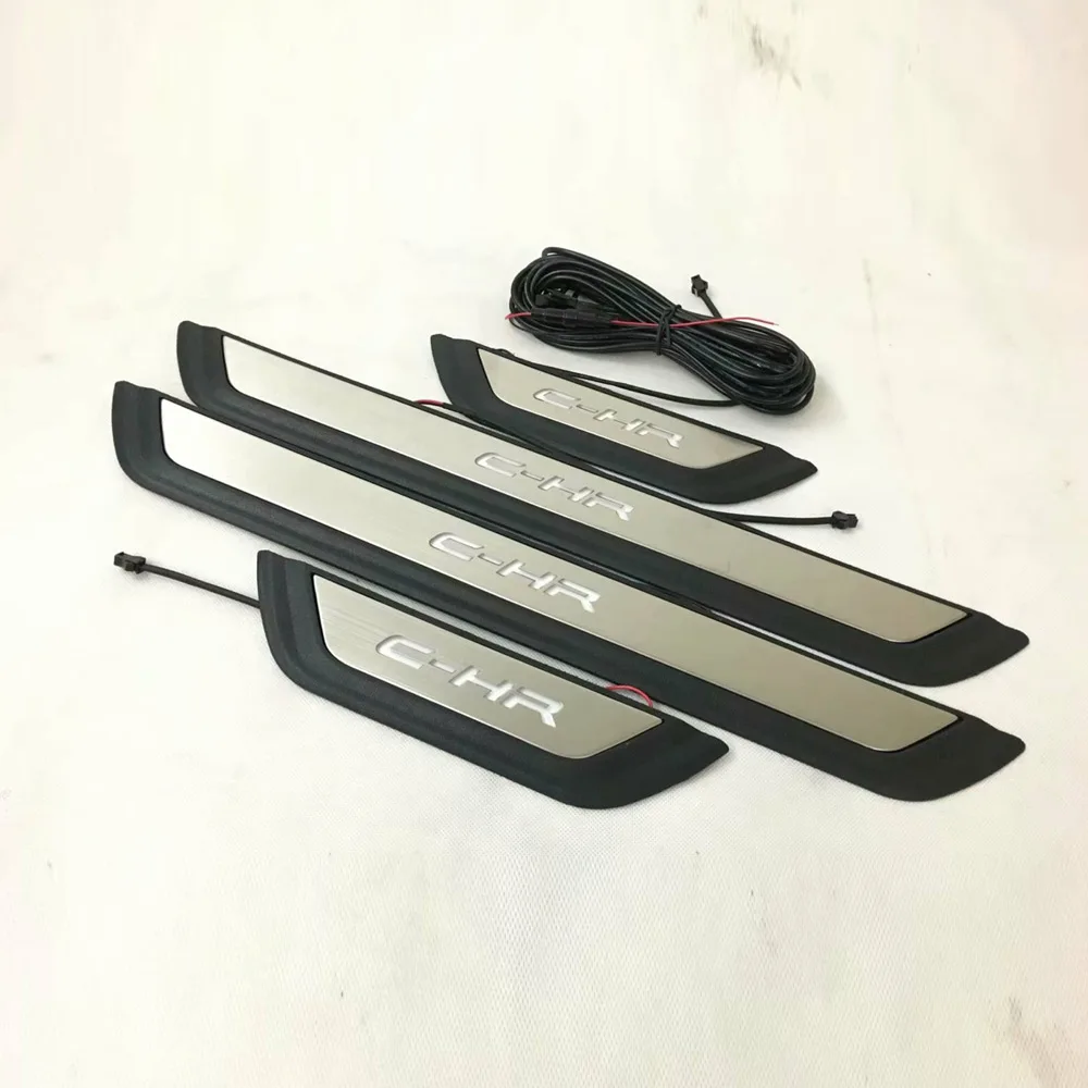 Внешний порог из нержавеющей стали защитные педали Накладка для защиты от