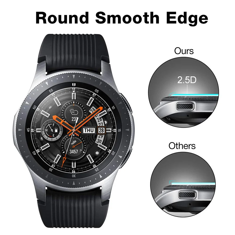 100 шт. для Samsung Gear S3 Classic не закаленное стекло Frontier Smartwatch 9H Защитная пленка
