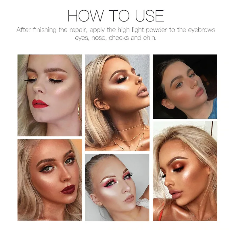 PHOERA осветительный тонкий светящийся крем хайлайтер мерцающий контурирующий