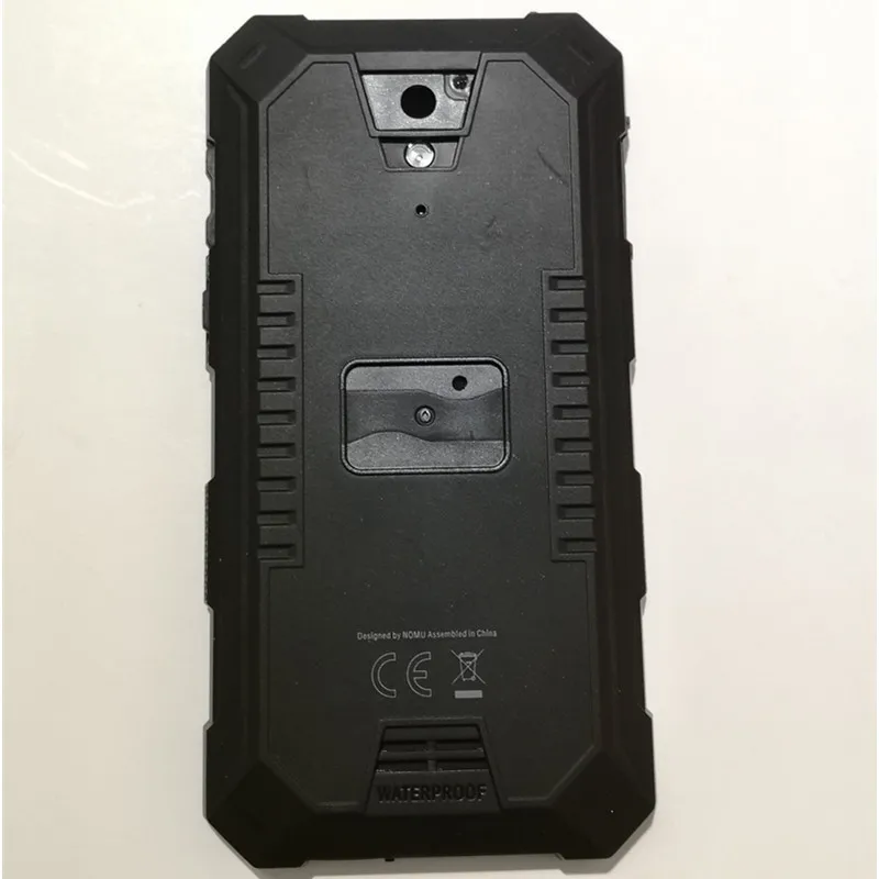 Черный Чехол для NOMU S10 S10 Pro, жесткий корпус, защитная задняя крышка, Кнопка ВКЛ/ВЫКЛ для NOMU S10 S10 Pro, мобильный телефон - Цвет: Черный