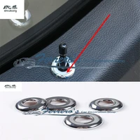 4pcslot abs chrome car styling sticker door bolt decoration trim cover sequins for 2015 2016 2017 ford f150