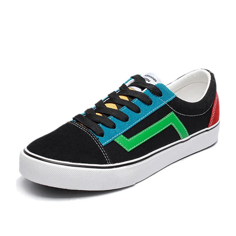 2019 Spring Autumn Black White Shoes Men Casual Male Sneakers Cool Street Brand Man Footwear Zapatos De Hombre | Обувь